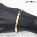 74609 Xuping neues Design 18 Karat vergoldetes Babyarmband
